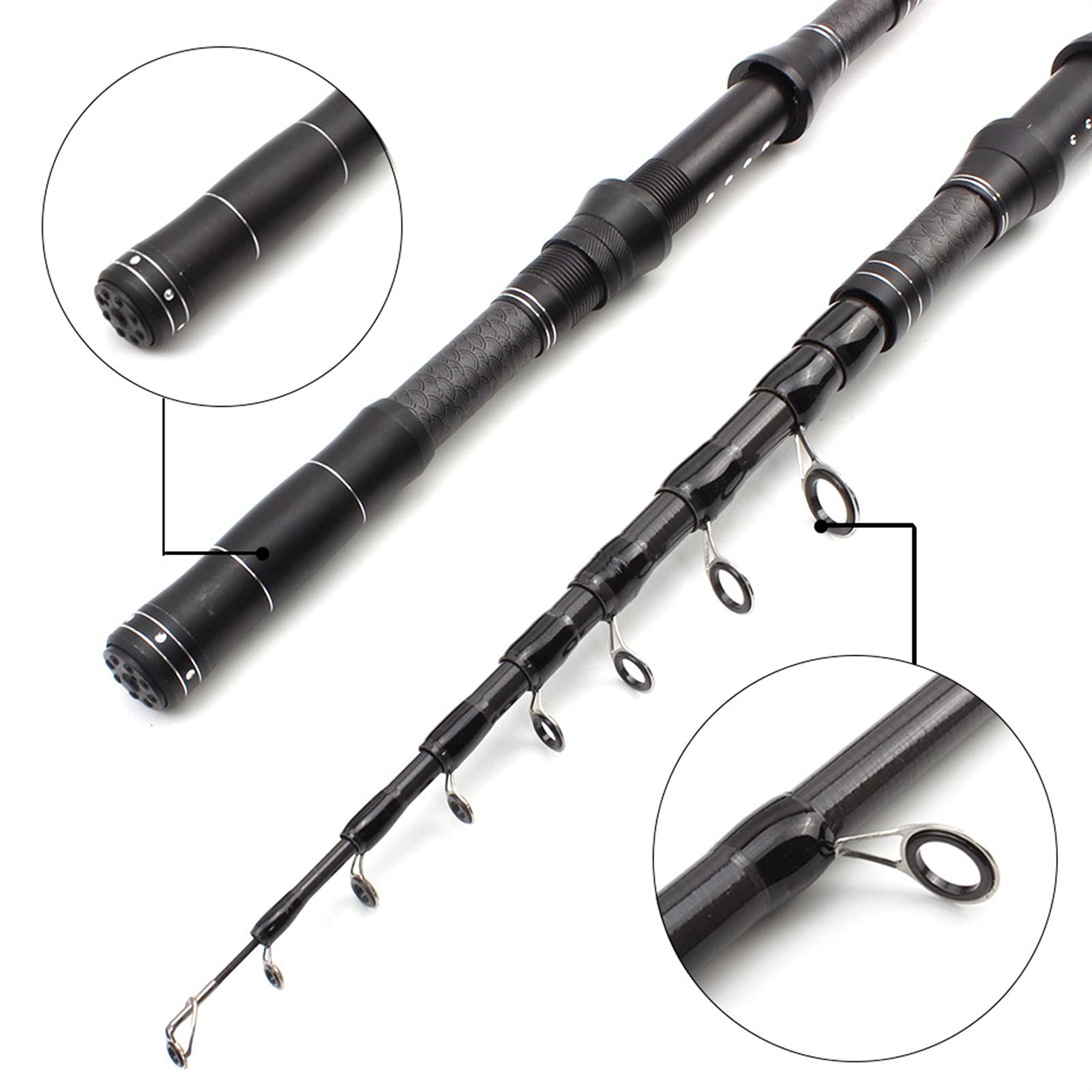 Vertix Telescopische Reishengel - 2.7m - 30-60g – Fishing Connection
