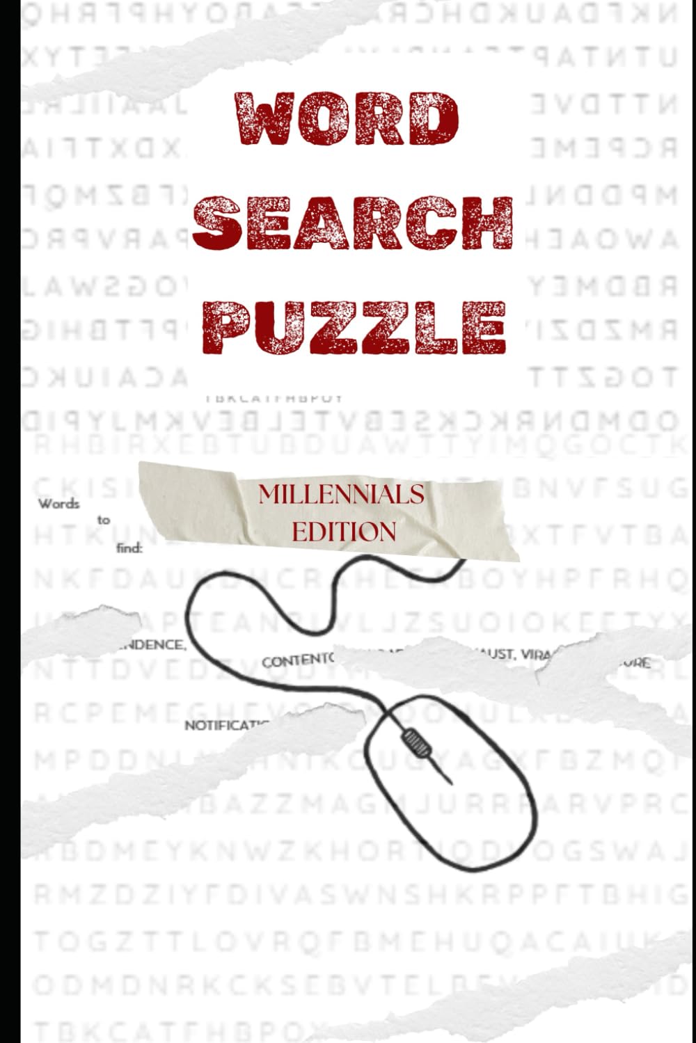 Word Search Puzzle Millennials Edition: Millennial Mind – Word Search