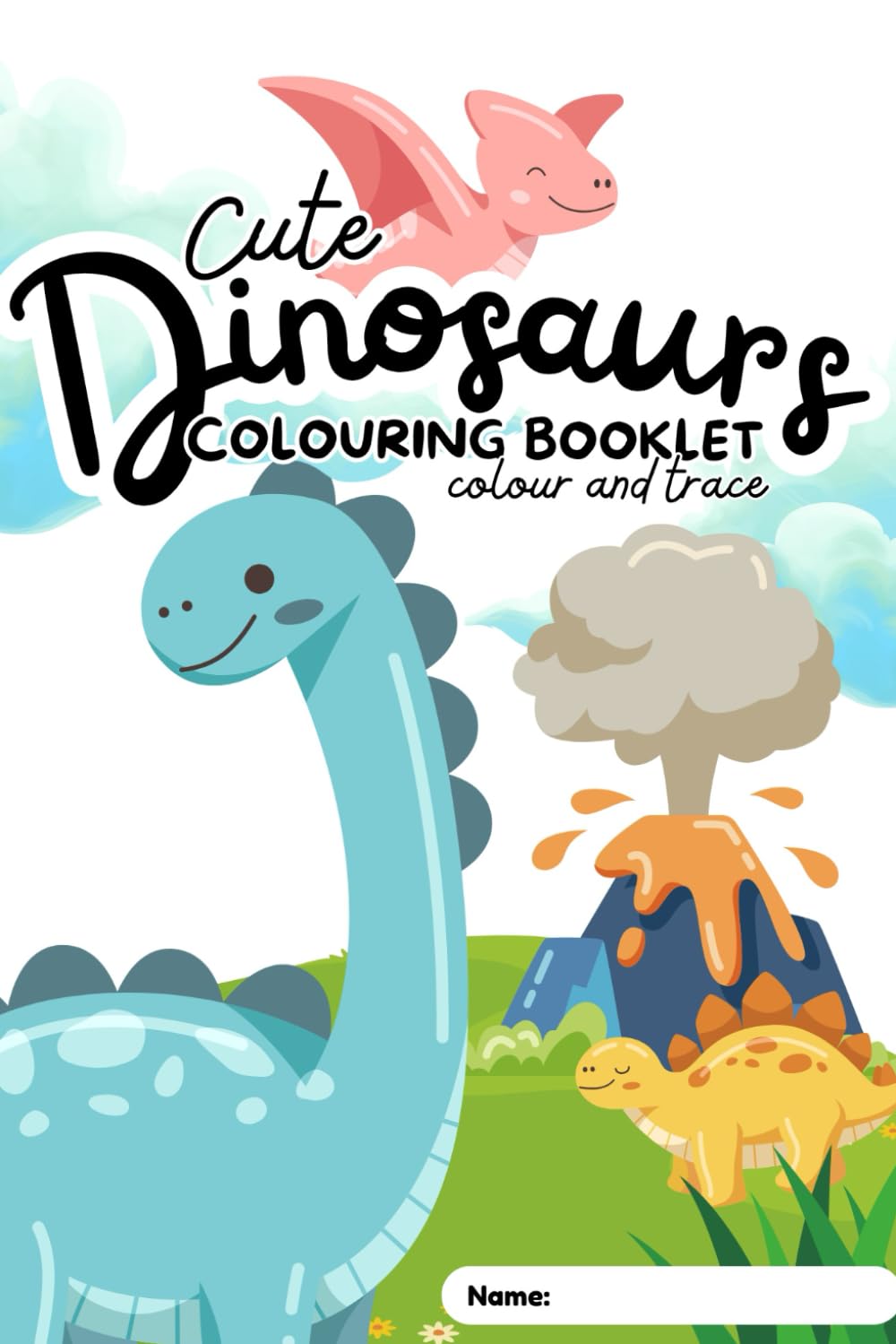 Dinosaur Colouring Book for Kids: Amazing Colouring and Activity Book for Kids