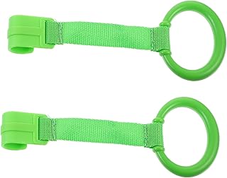 SECFOU 2 Peças Anéis De Tração Seguros Para Crianças Anéis De Tração Para Bebês Flexibilidade Berço Berçário Anéis De Tração Infantil Anel De Suporte Para Crianças Ferramenta