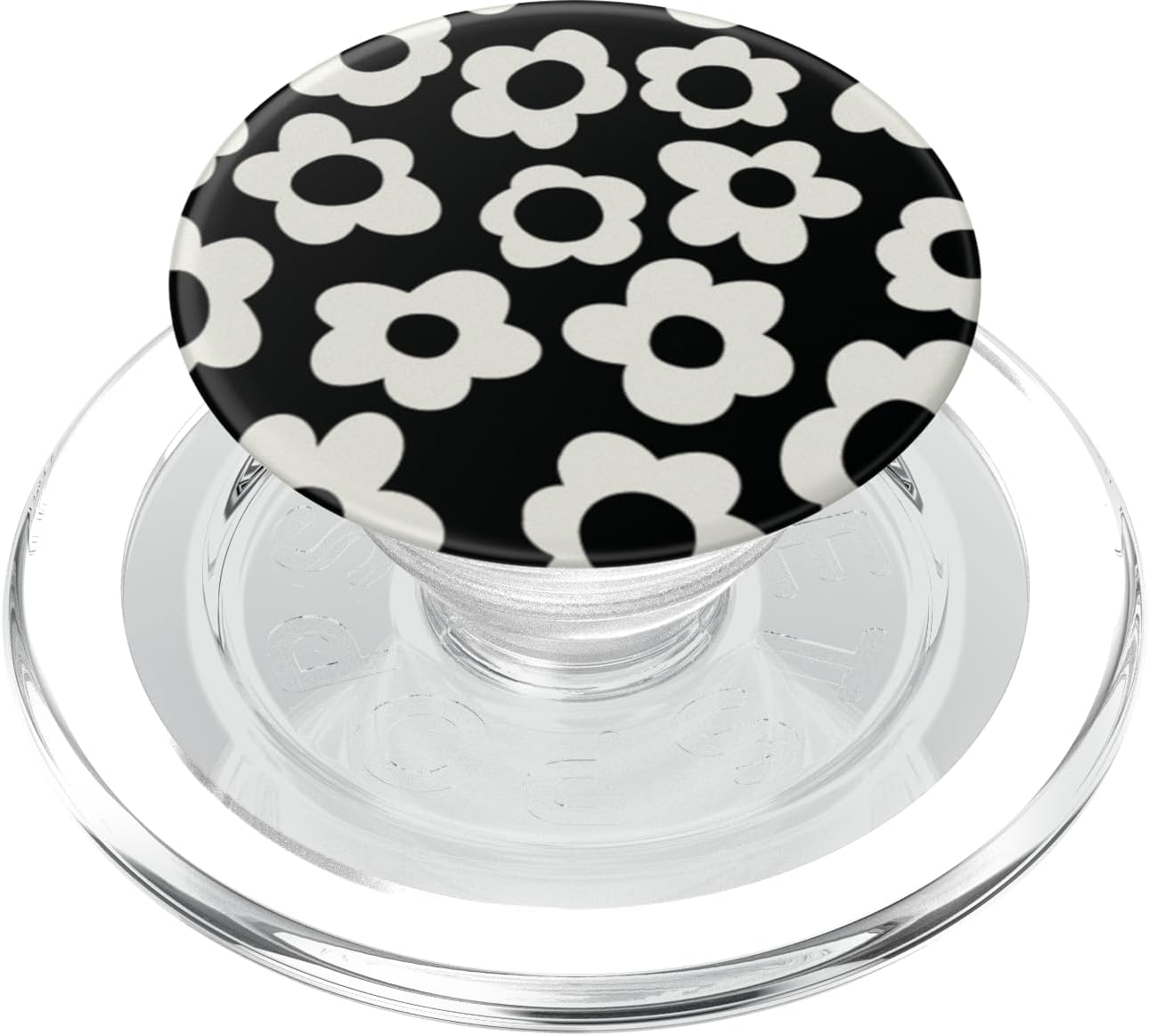 PopSockets Floral Phone Grip & Stand – Black Mod Flower PopSockets PopGrip for MagSafe PopSockets Floral Phone Grip & Stand – Black Mod Flower PopSockets PopGrip for MagSafe