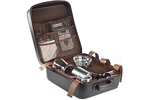 9-Piece Deluxe Travel Coffee Kit