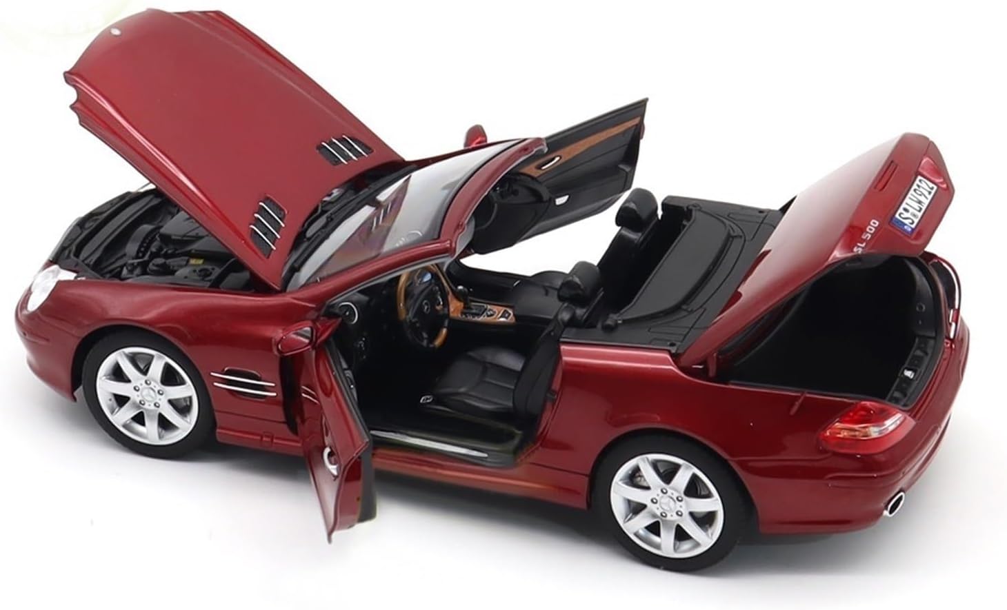 1:18 for SL500 2003 N183842 Metallic Diecast Model Toys Car Gifts(with Box)