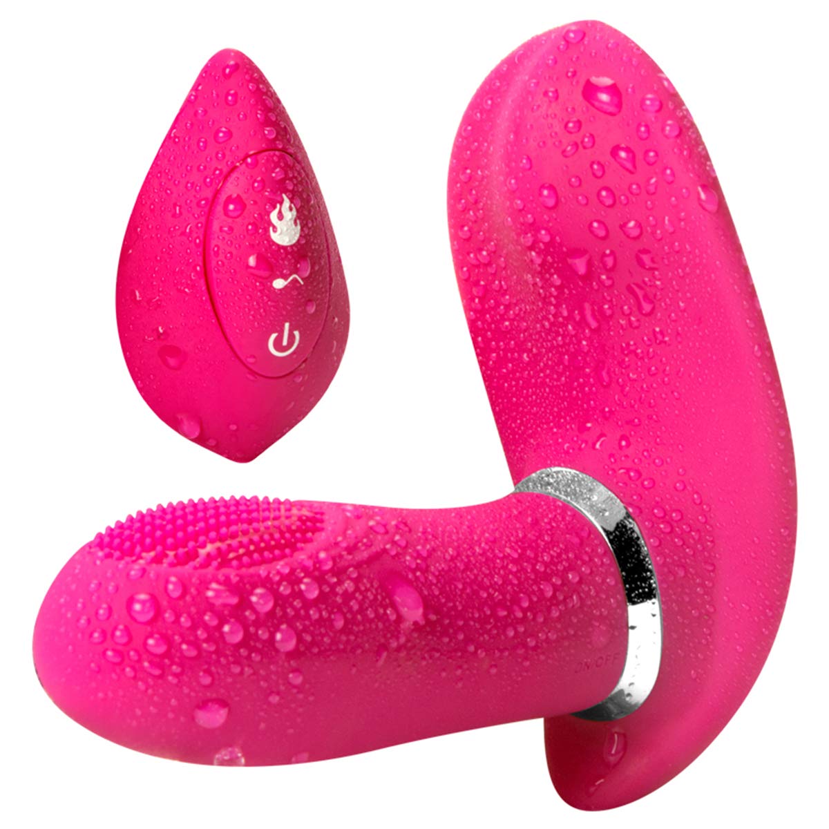 Vibro Ei mit Fernbedienung und Wrmefunktion - Bullet Vibrator Sextoy mit 7  Vibrationsstufen Slipvibrator - wasserdicht Sexspielzeug - Perfekt fr  unterwegs - Fr Paare oder Solo - G-Punkt Stimulation : Amazon.de: Drogerie  & Krperpflege