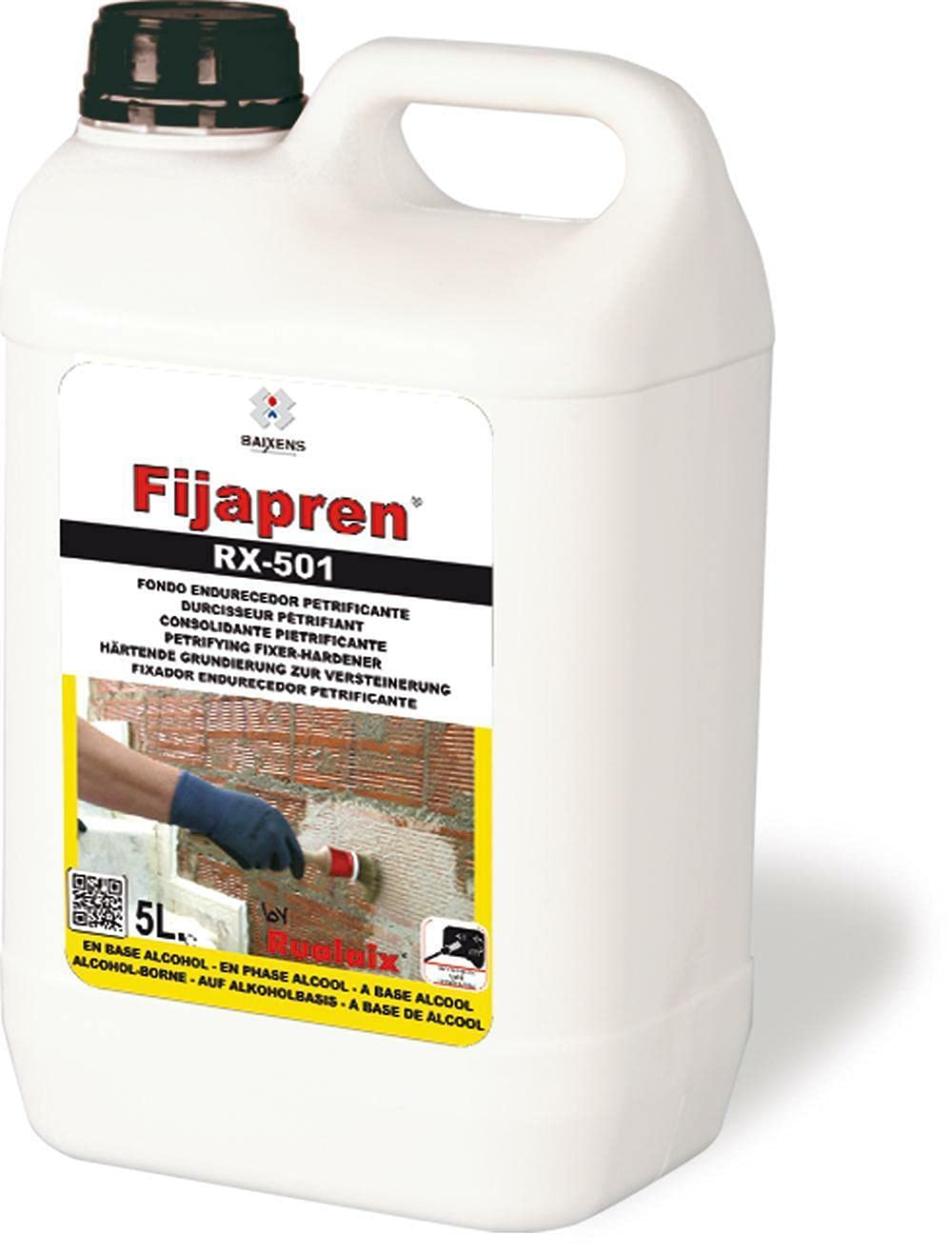Imper RX-501 Fijapren - Fijador-endurecedor al disolvente, garrafa de 5 l
