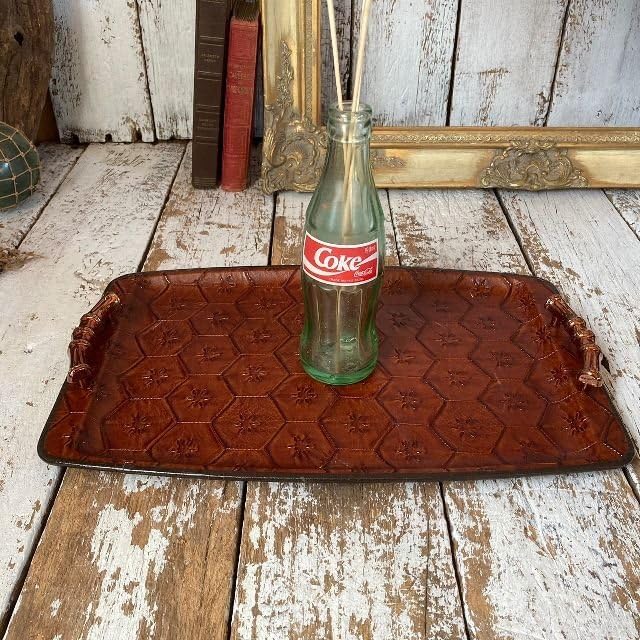 フランス 80-90s ヴィンテージ ALPAC キッチン トレイ お盆 トレー フランス 80-90s ヴィンテージ ALPAC キッチン トレイ お盆 トレー