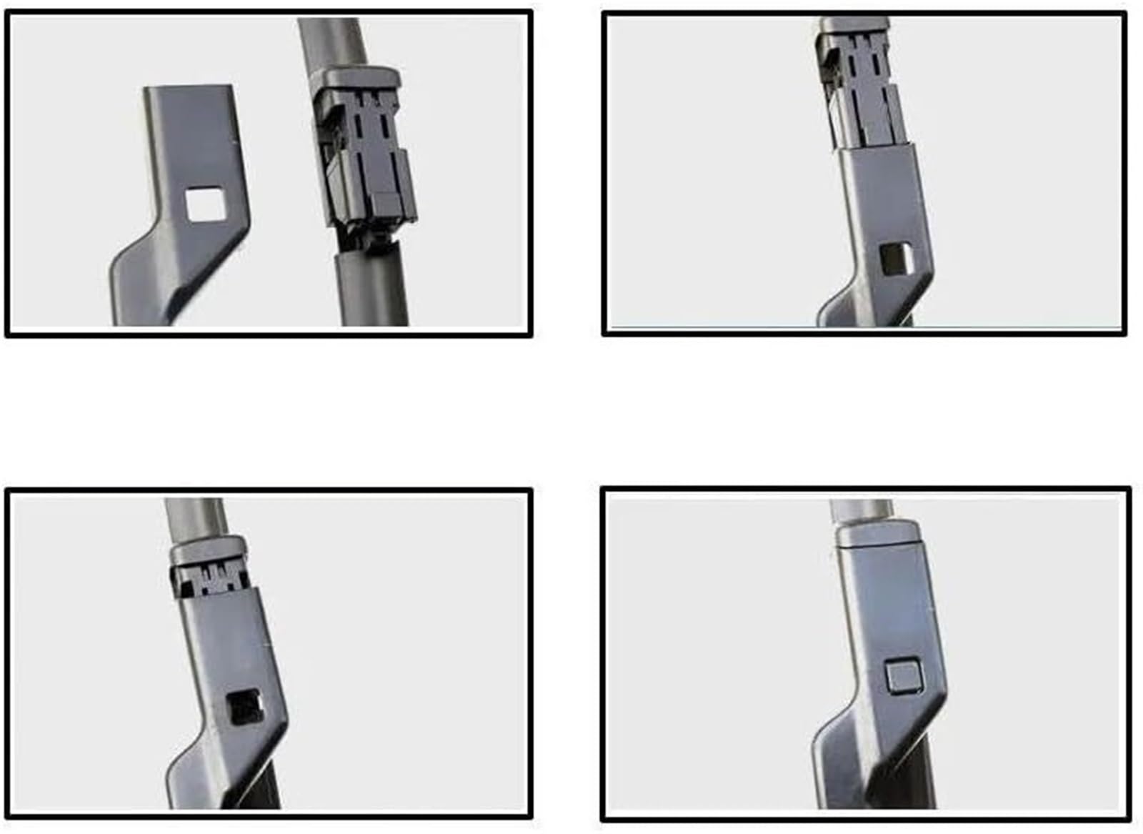 limpiaparabrisas de Coche Escobillas limpiaparabrisas Delanteras y traseras para Opel para Meriva B 2010-2017 Limpiaparabrisas de Coche