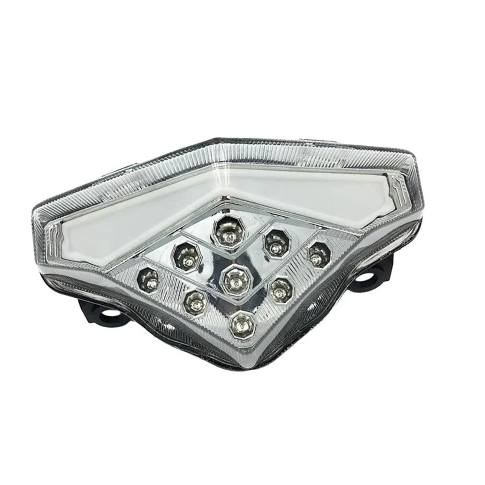 Feu arrière de moto pour Kawasaki ER-6N clignotant et stop amovible 2012-2016