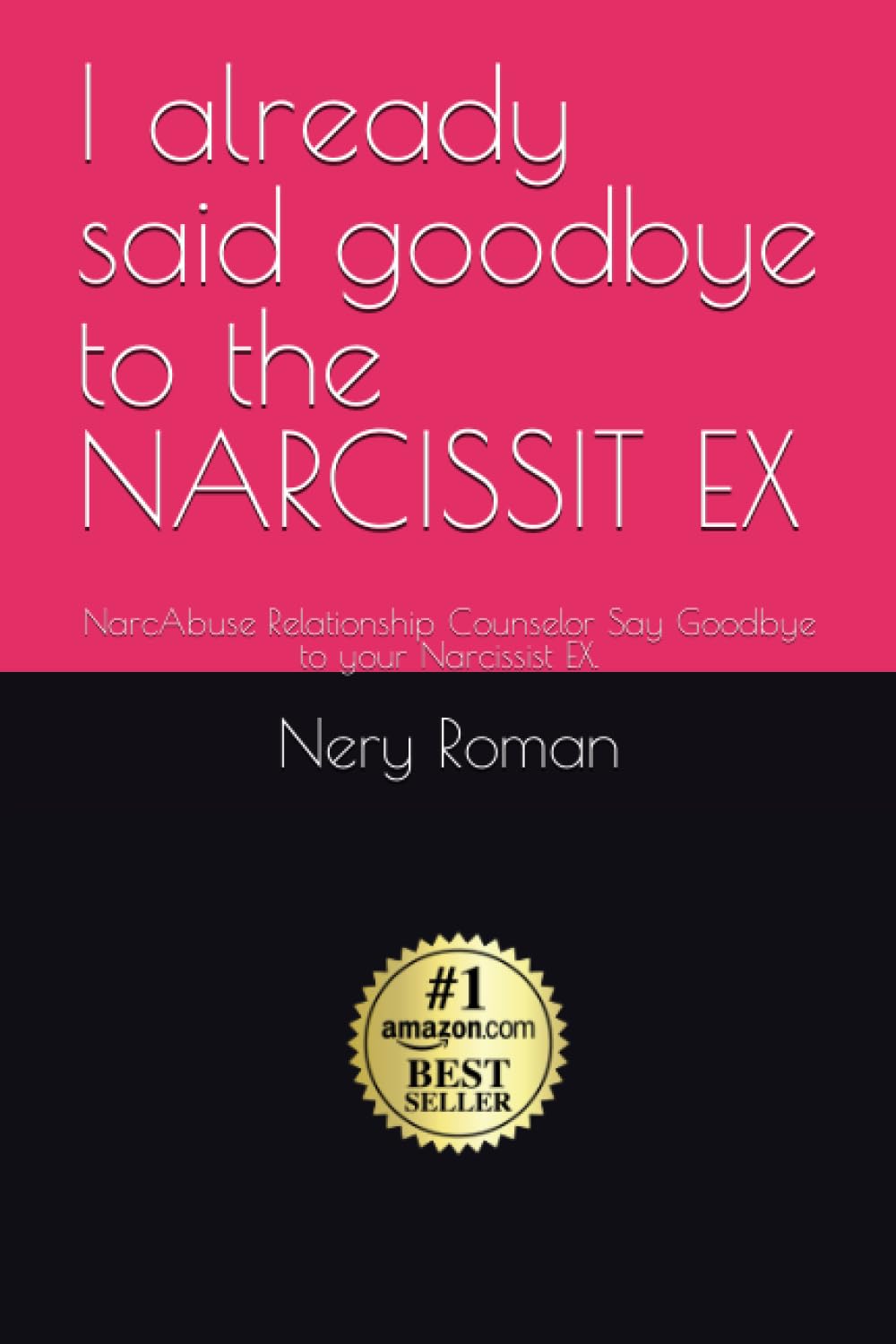 I already said goodbye to the NARCISSIT EX: NarcAbuse Relationship Counselor Say Goodbye to your Narcissist EX.
