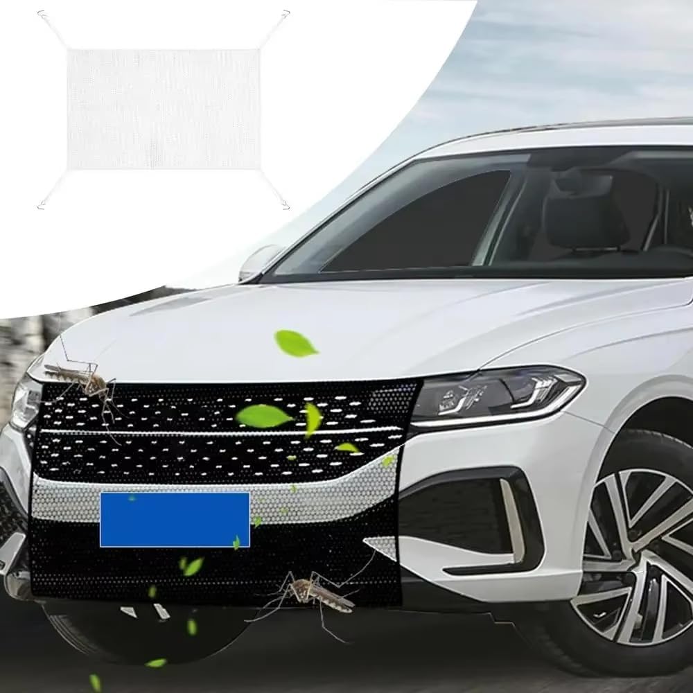ERFDZY Car Radiator Grille Bug Screen for MG ZT/ZR/ZS 2001-2005, Front Bumper Mesh Net, Condenser Protector Guard