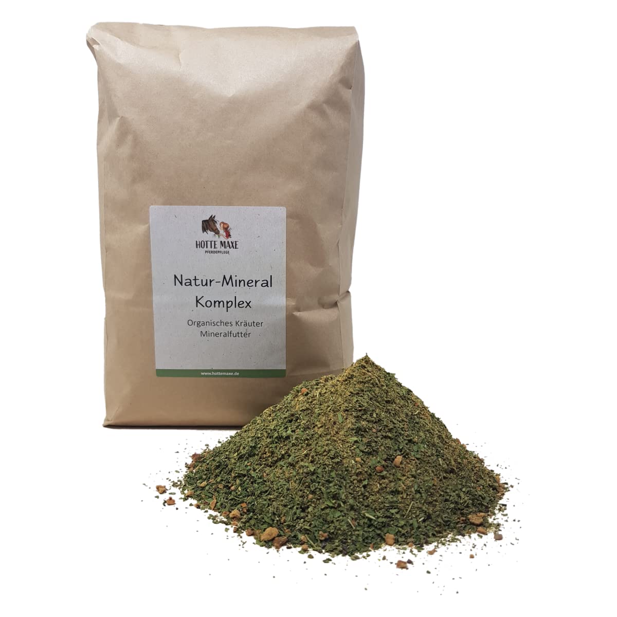 Natur-Mineral-Komplex für Pferde - natürliche und voll verwertbare Futterergänzung, 3kg