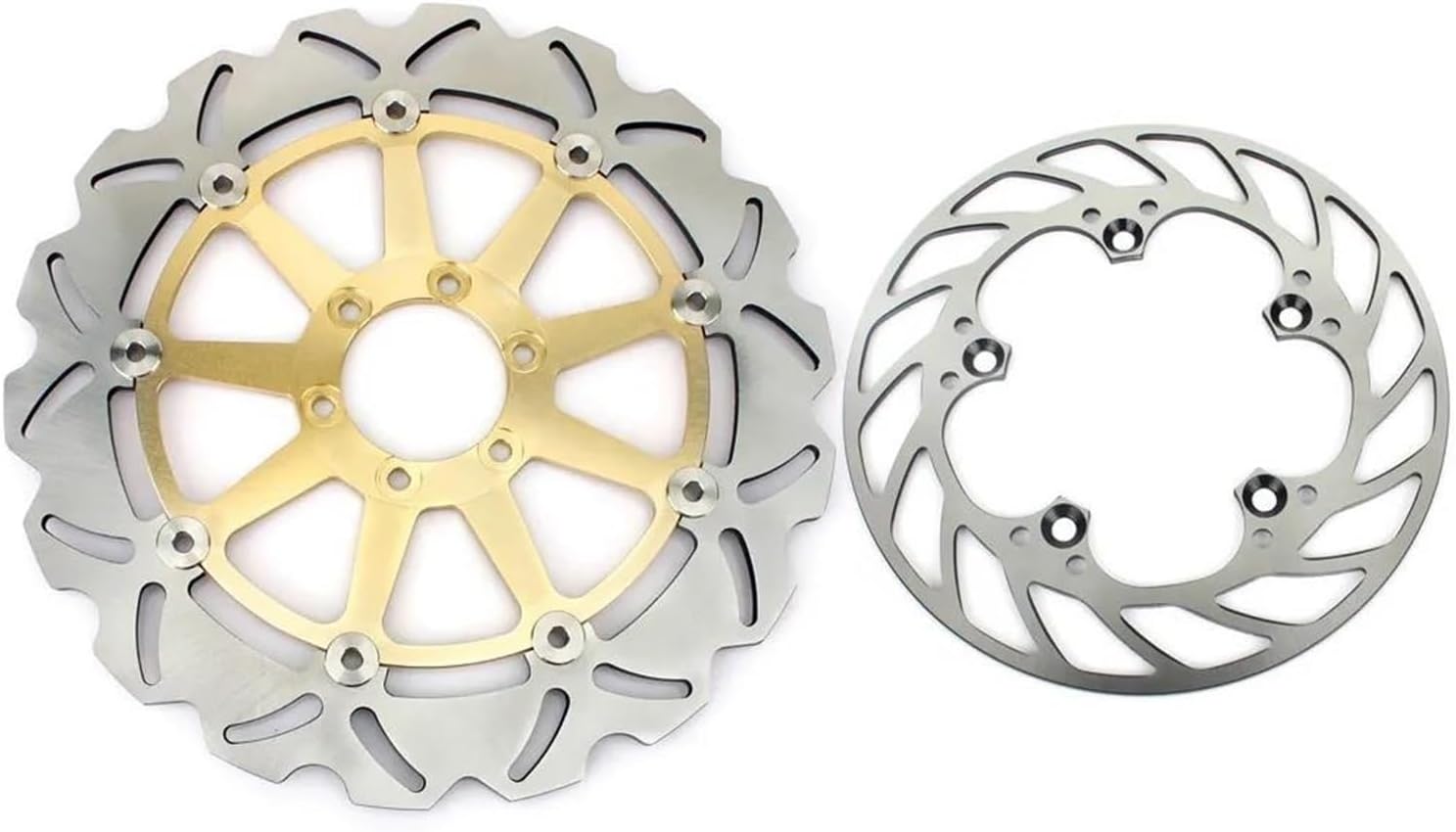 Arashi フロントとリアのブレーキディスクローターヤマハ XVZ1200