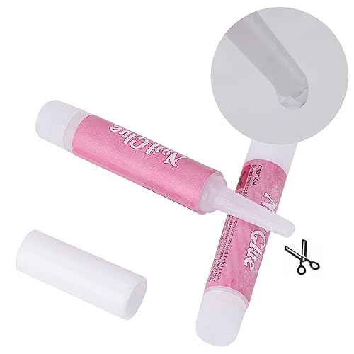 Miniatura 6 de Kit de 513 uñas acrílicas, 500 puntas de uñas cuadradas con 5 pegamentos de uñas, 3 limas de uñas de esponja, 3 limas de uñas de grano 100180,