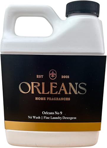 Orleans Home Fragrance Nu Wash Detergente fino para ropa - Orleans No. 9-16 Fl oz