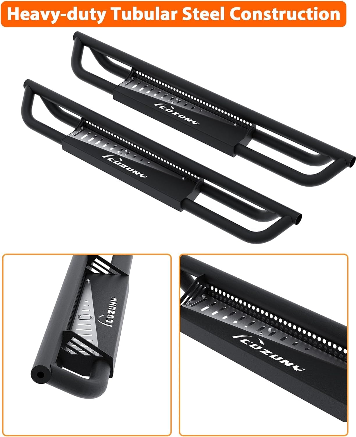 V8 GOD Gladiator Running Board Side Step Rocker Slider for Jeep Gladiator JT 2020-2025 Rubicon | Sport | Sport S | Overland | Rubicon Launch Edition (Pair), Running Boards - Canada