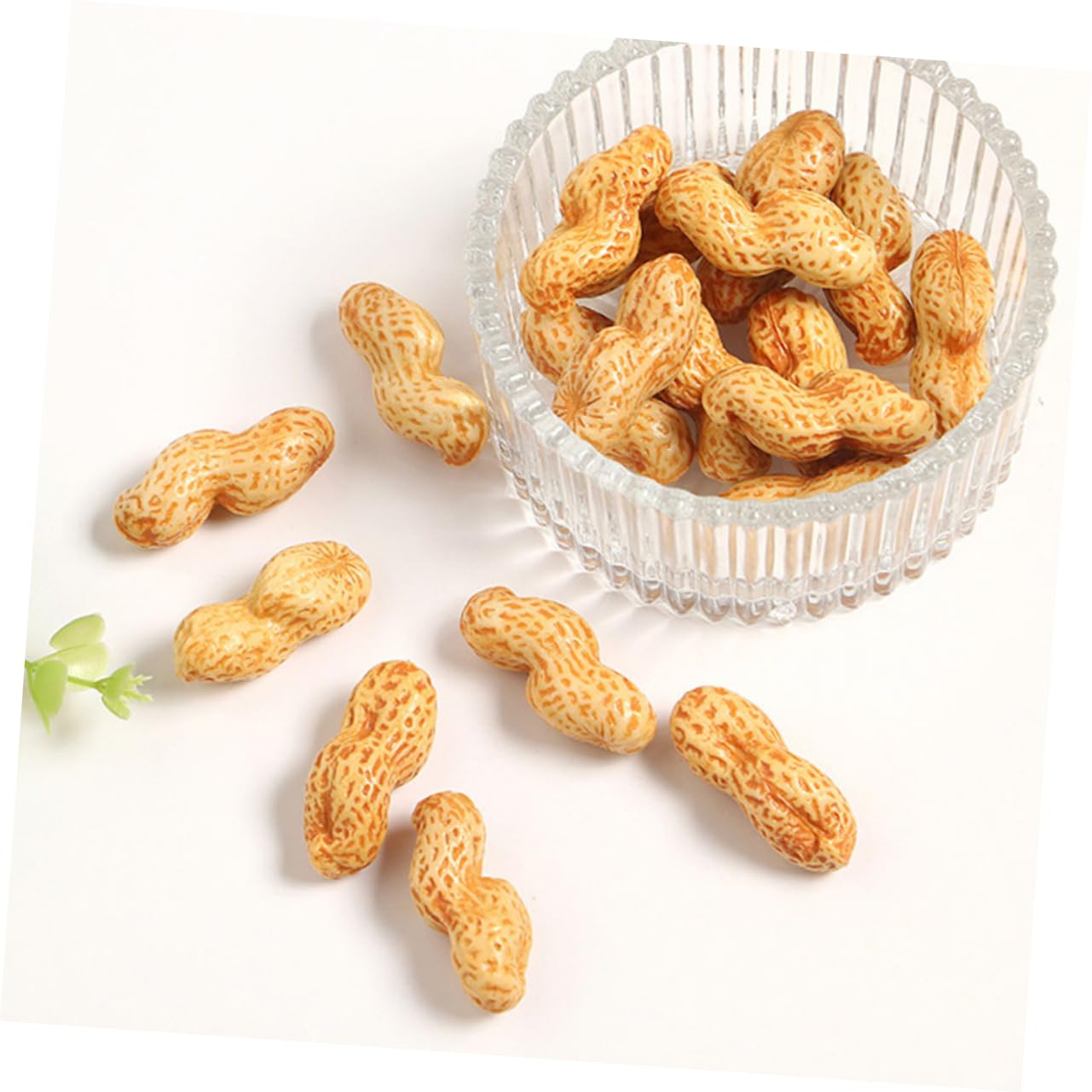 Zzooi Big Size Fake Peanut - Large Artificial Plastic Peanut Shell For Home Decor, Props, Or Displays (30x11cm) - View #3