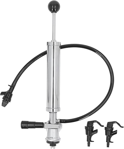 Miniatura 6 de Stainless Steel Beer Keg Pump Faucet Tap Pump Dispenser Pump Barrel Pump Applicable Size Pump Home 8 Inches Pump Household Kitchen Fauceet with