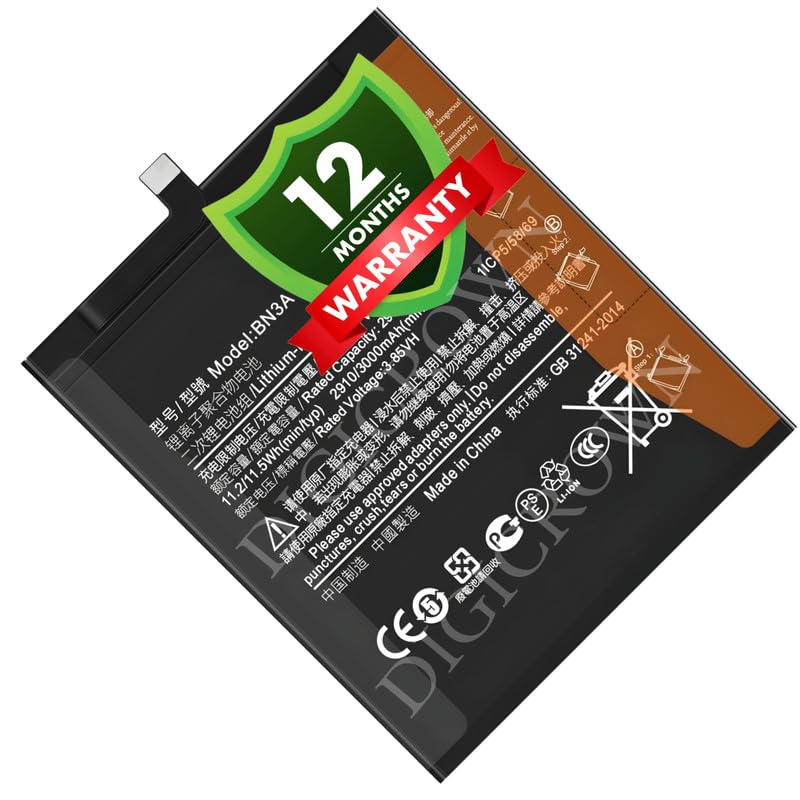 Image of Original BN3A Battery Compatible for Xiaomi Redmi Go - (3000mAh) - 1 Year Warranty DF7