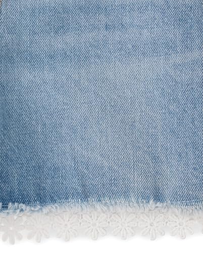 Image of The Children's Place Girls Denim Shortie Shorts
