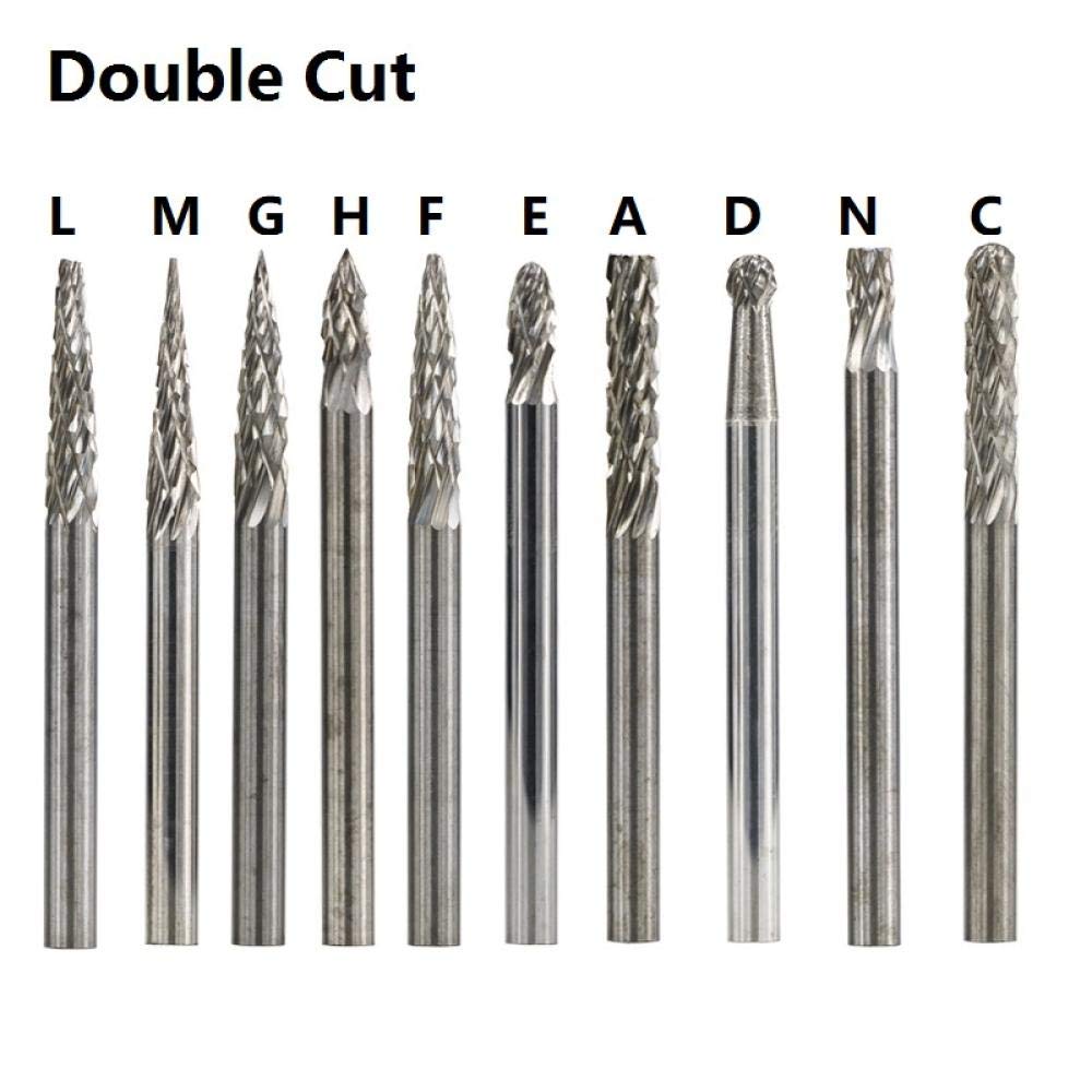 WEITOL Tipo S Carburo File Rotativo Ad Alto Seme Di Metallo Strumenti - Foto 4