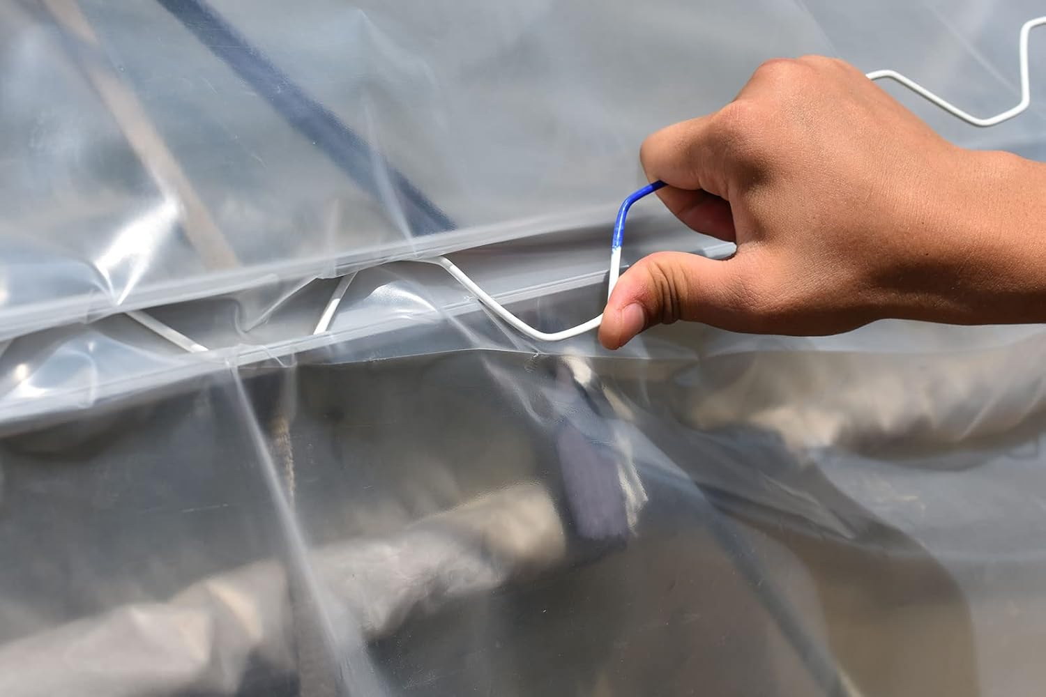 Buy letsFix Greenhouse Spring Wire & Lock Channel PVC Coated Spring