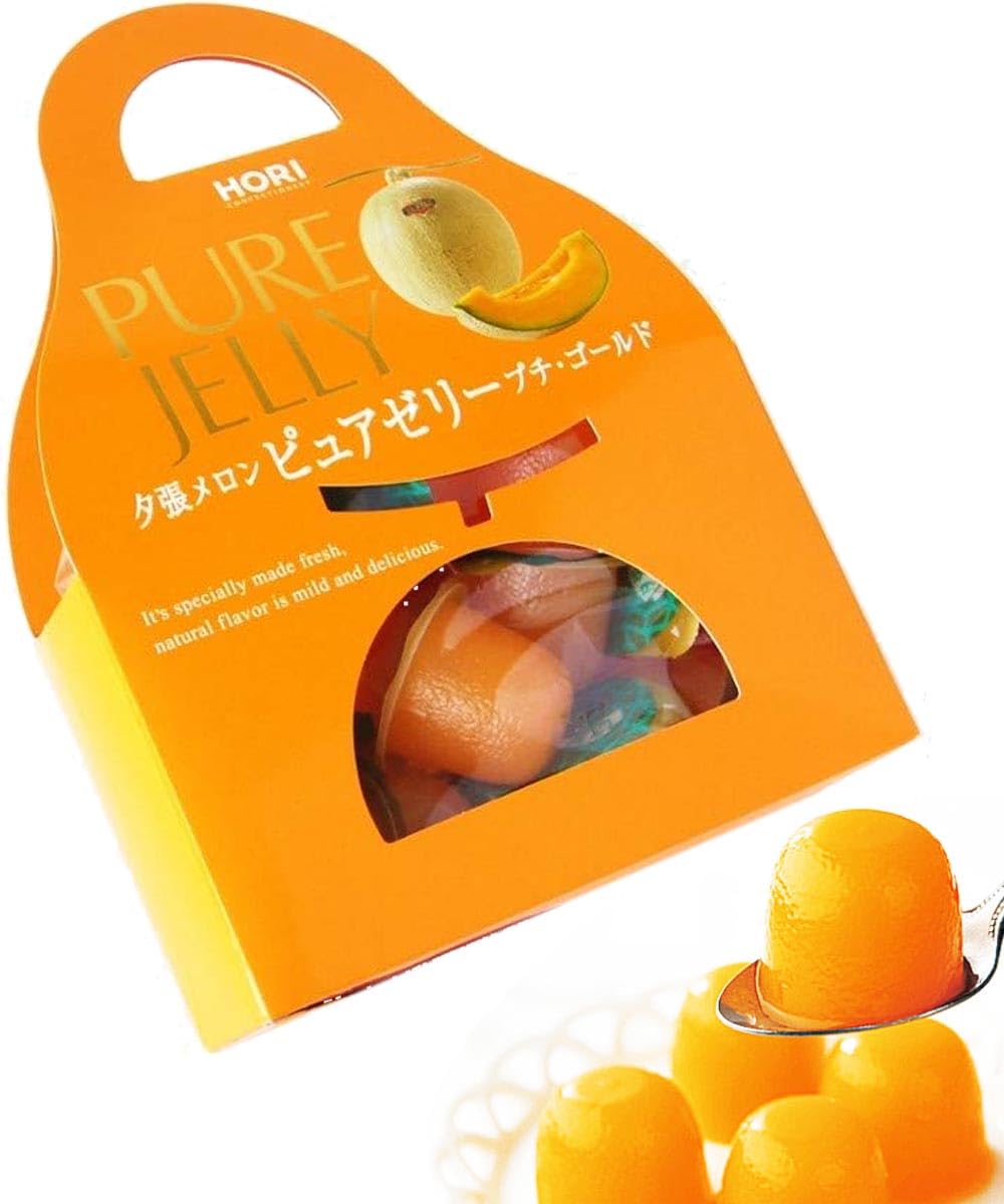 Amazon.co.jp: 夕張メロンゼリー 夕張メロンピュアゼリープチゴールド