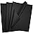 Bobobag 100 Sheets 20X14 Black Tissue Paper Bulk for Gift Bags Wrapping Paper, Halloween Birthday Showers Arts Craft Party Favor Decoration
