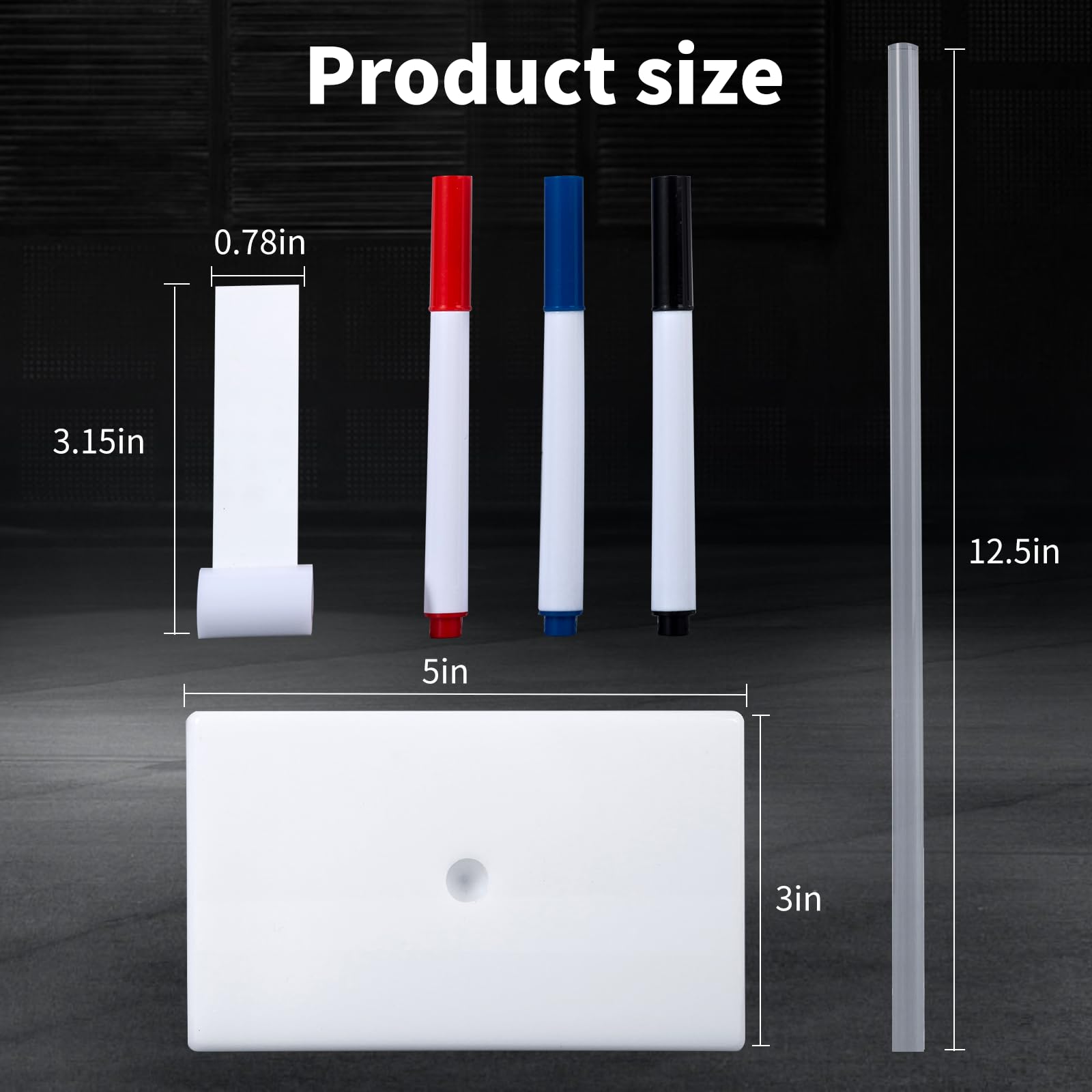 Kalami Initiative Tracker for DND, 12 Rotating Acrylic Flags Turn Tracker for D&D 5e, Pathfinder and Other Tabletop RPG, Perfect DM Gift