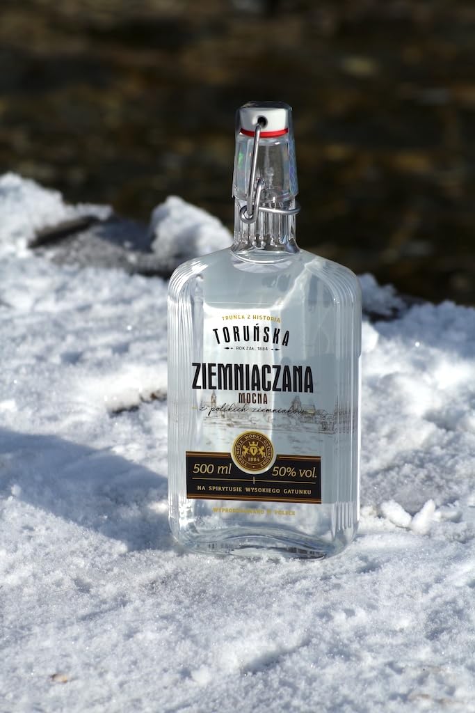 Kartoffel Wodka Stark aus Polen Toruńska/Ziemniaczana Mocna, 0,5 L, 50% Vol.