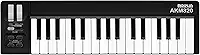 MIDIPLUS Controlador de teclado MIDI USB AKM320, preto, 32 teclas