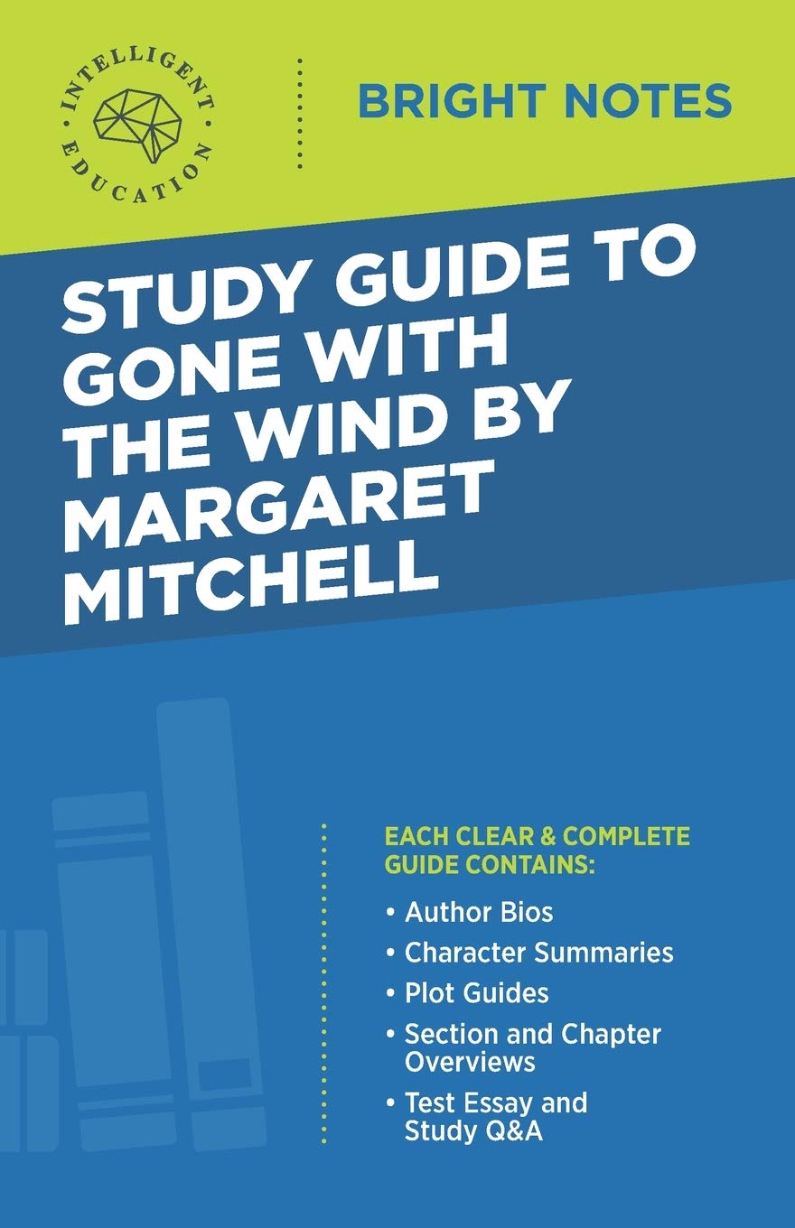 Study Guide to Gone with the Wind by Margaret Mitchell (Bright Notes)