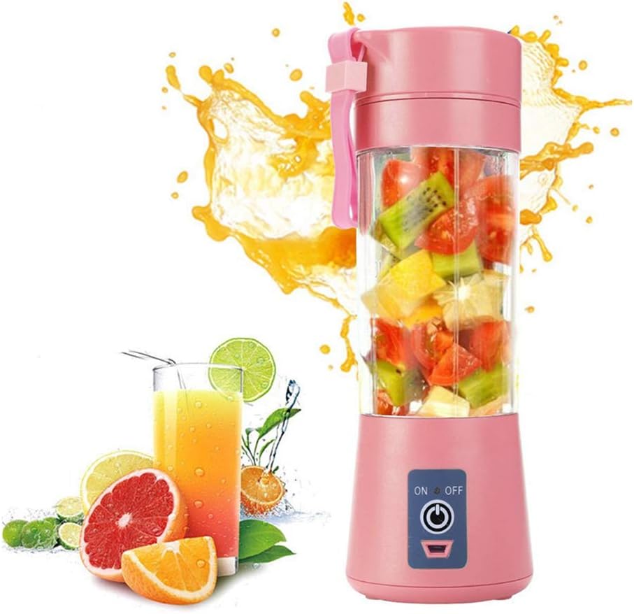 380ml Multipurpose Portable Juicer Blender Extractor Machine USB Charging Household Egg Whisk/Food small Cut Mixer Juicer Cup