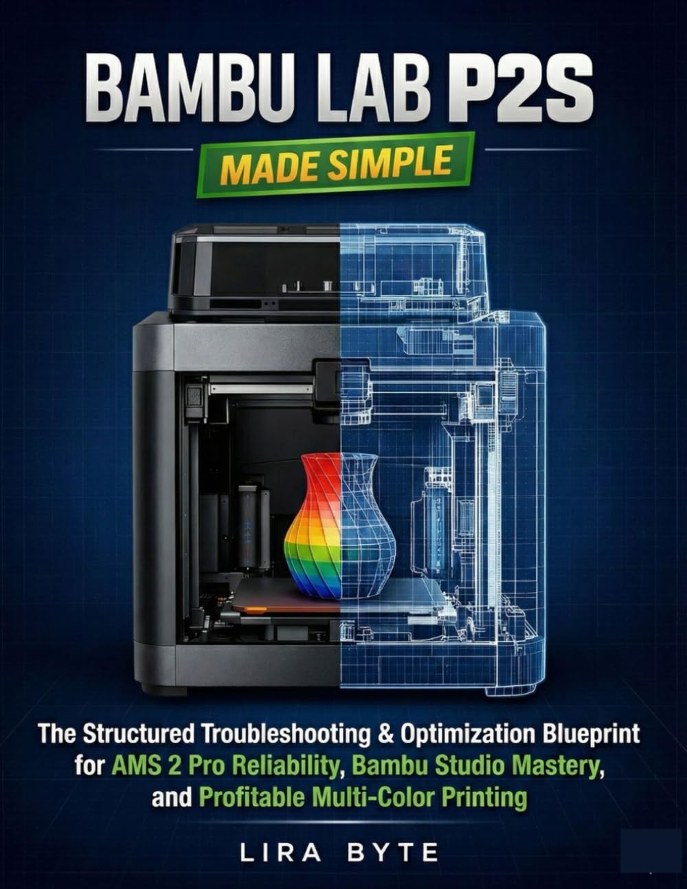 BAMBU LAB P2S MADE SIMPLE: The Structured Troubleshooting & Optimization Blueprint for AMS 2 Pro Reliability, Bambu Studio Mastery, and Profitable Multi-Color Printing (Tech Mastery Bible Series)