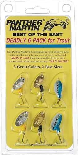 Miniatura 2 de Kit de señuelo de pesca Panther Martin Best of The East Spinner