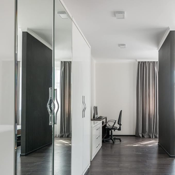 JANDEI Jandei Led-plafondlamp, 12 W, 4200 K, vierkant, wit oppervlak, perfect voor thuis, woonkamer, kantoor, hal, slaapkamer, energiebesparend. photo 2