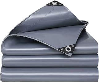 防水シート 2 x 3 m 防水 お花見 レジャーシート グランドシート温室カバー 防風 防雨 防砂 防塵 園芸用 庭 テラス バルコニー 屋外 農業 避難所 WLR010, グレー