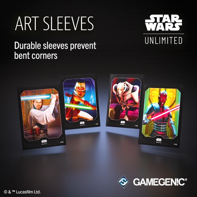 card wars sleeves Amazon.com: Star Wars Unlimited Black Art Sleeves