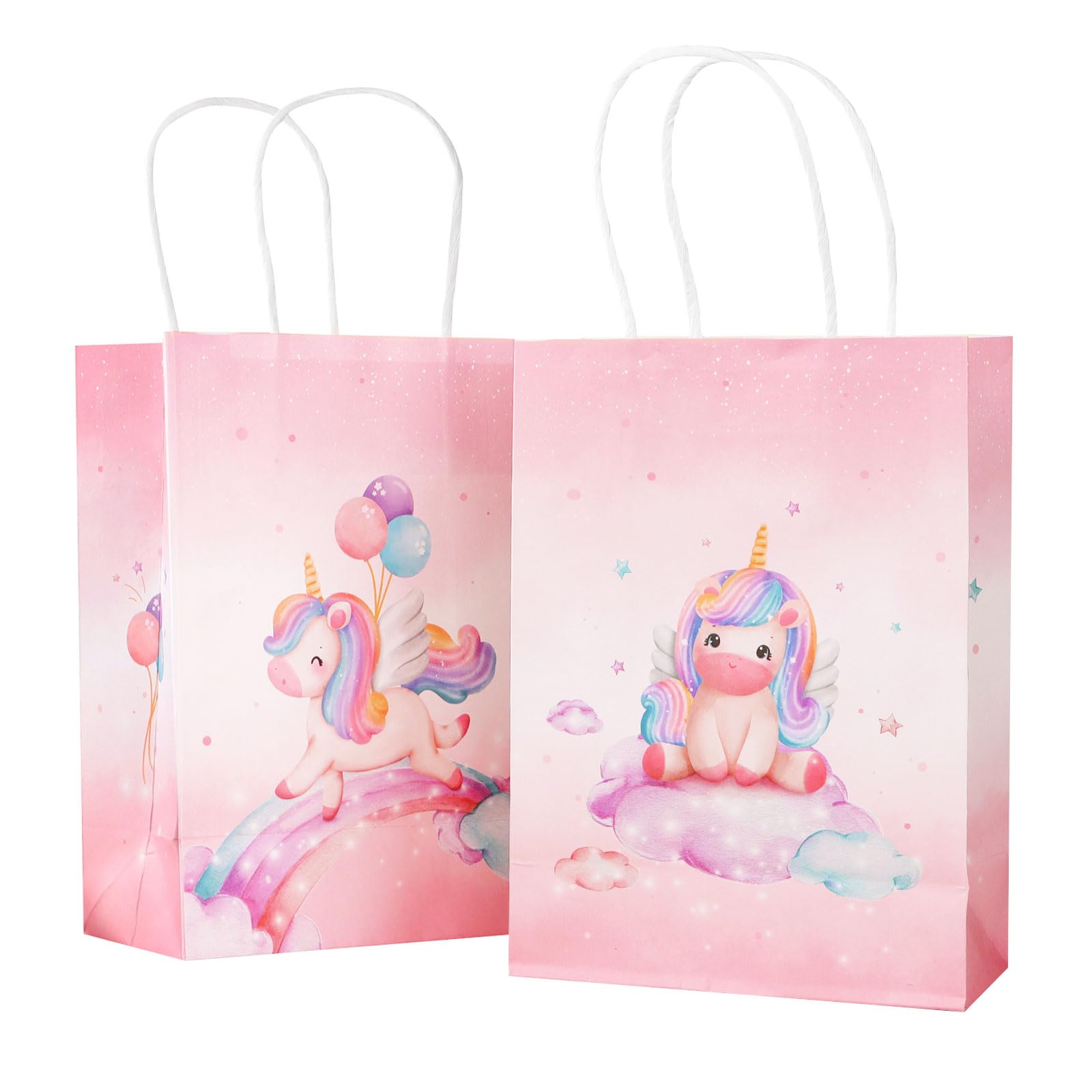 10 Einhorn-Geschenktüten Aus Kraftpapier – Perfekt Für Kindergeburtstag & Süßigkeiten