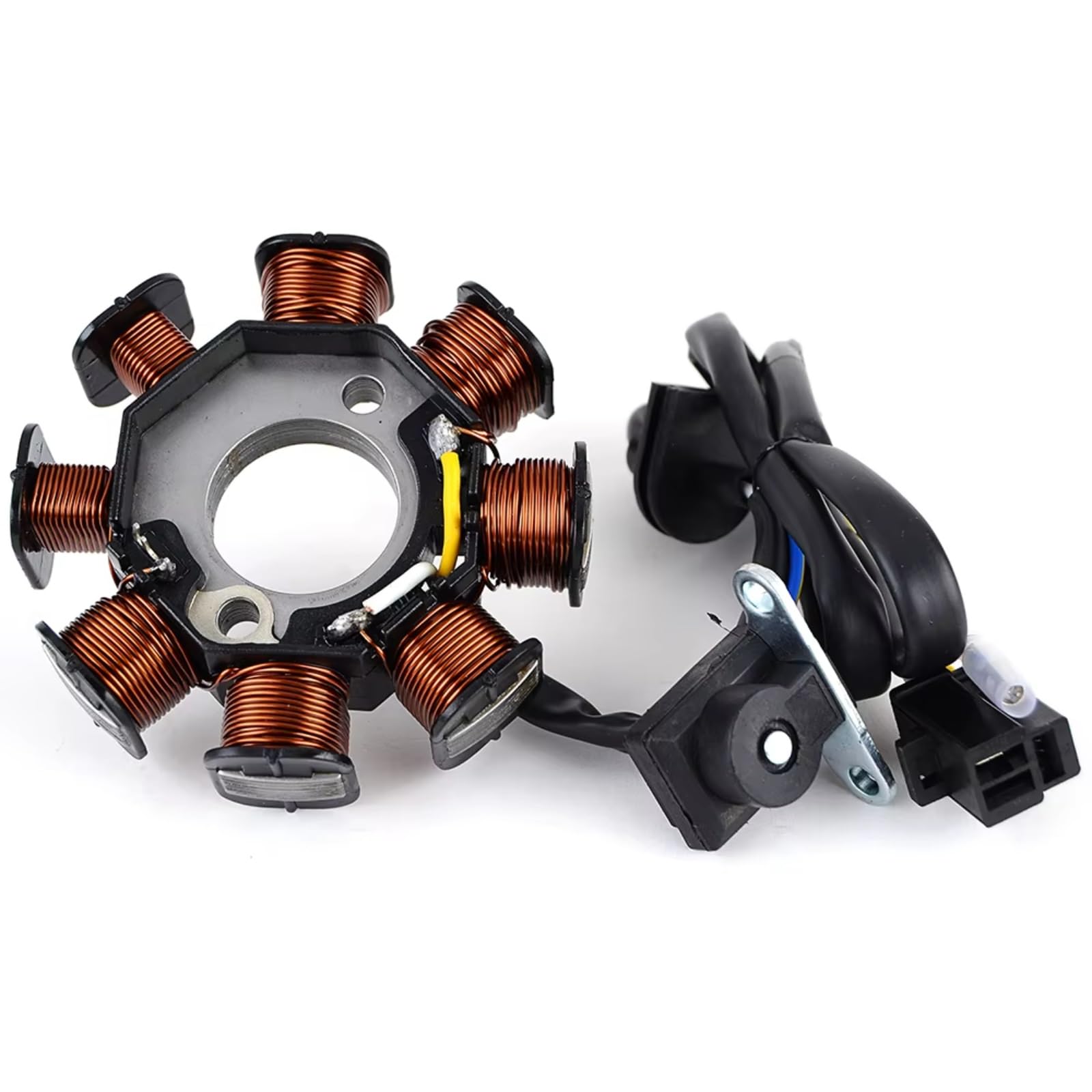 Kompatibel Mit Kymco Für Agility 50 2009 2010 2011 2012 Motorrad-Zündspulen-Stator-Ersatzteile Motorrad-Generator-Statorspule Zündung Statorspule