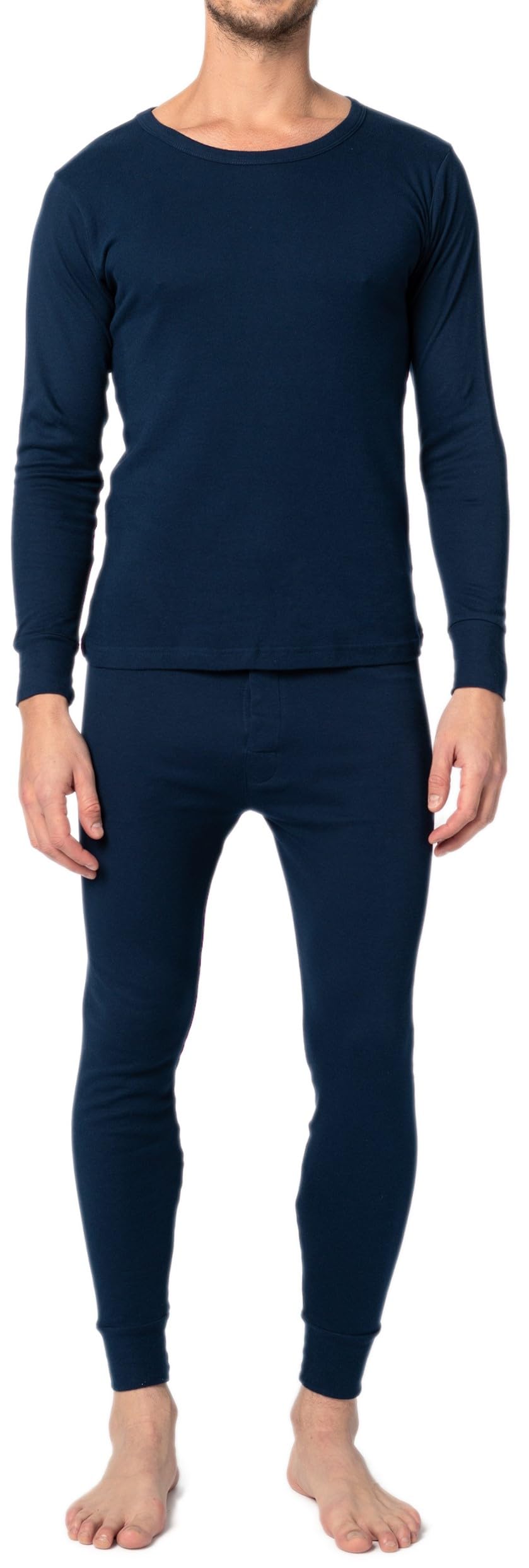 Andrew Scott - Set Intimo Termico da Uomo Composto da 2 Pezzi e 6 Pezzi a Maniche Lunghe + Pantaloni Lunghi (1 Confezione da 3 misce) - Multicolore - XXX-Large
