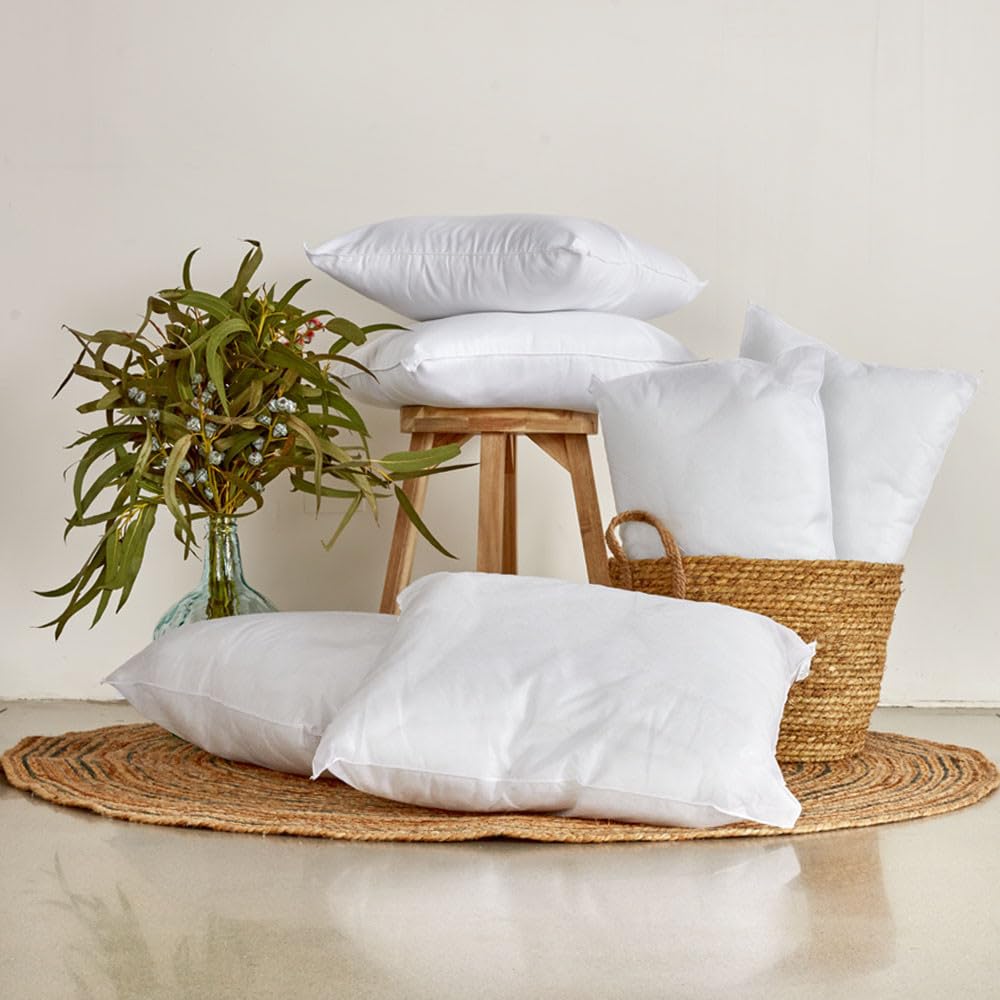 Relleno Cojin 50x50 10XDIEZ Fibra Relleno Coju00edn (Blanco 10