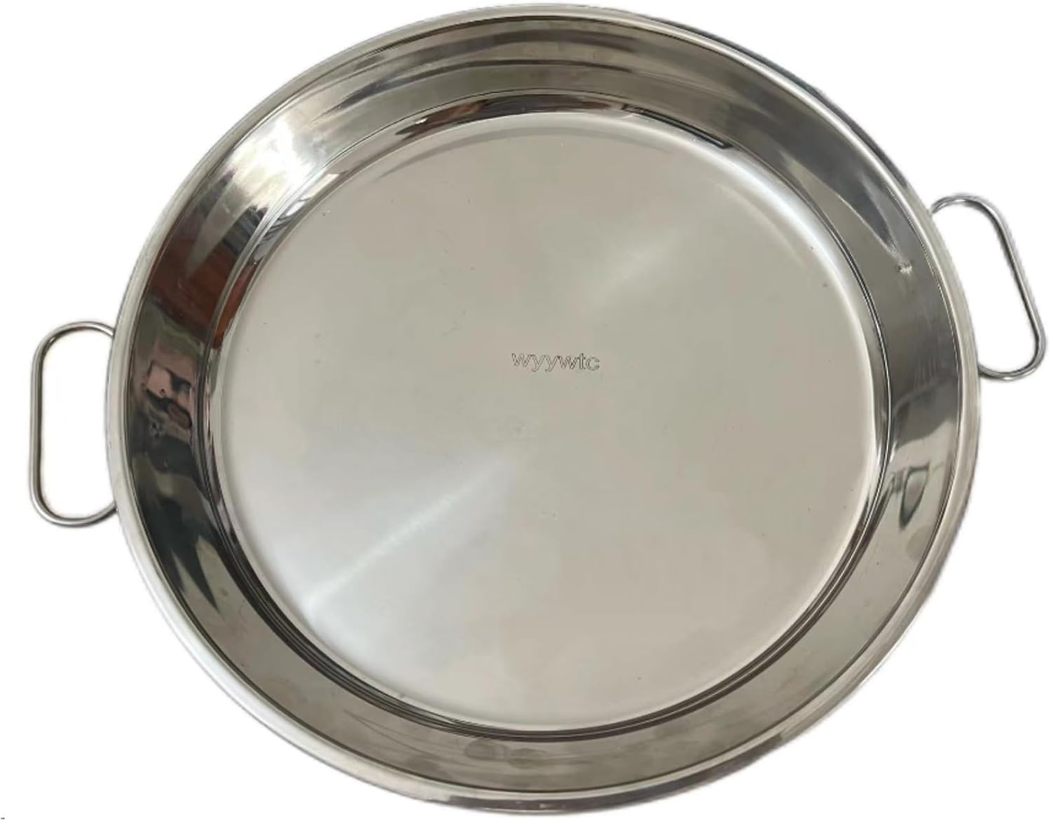 Stainless Steel Drip Pan, Perfect for Big Green Egg, Kamado Joe Classic Joe, Acorn & Weber Grills & Smokers, Baking Tray, Salad Plates, 13" Diameter Round, Reusable