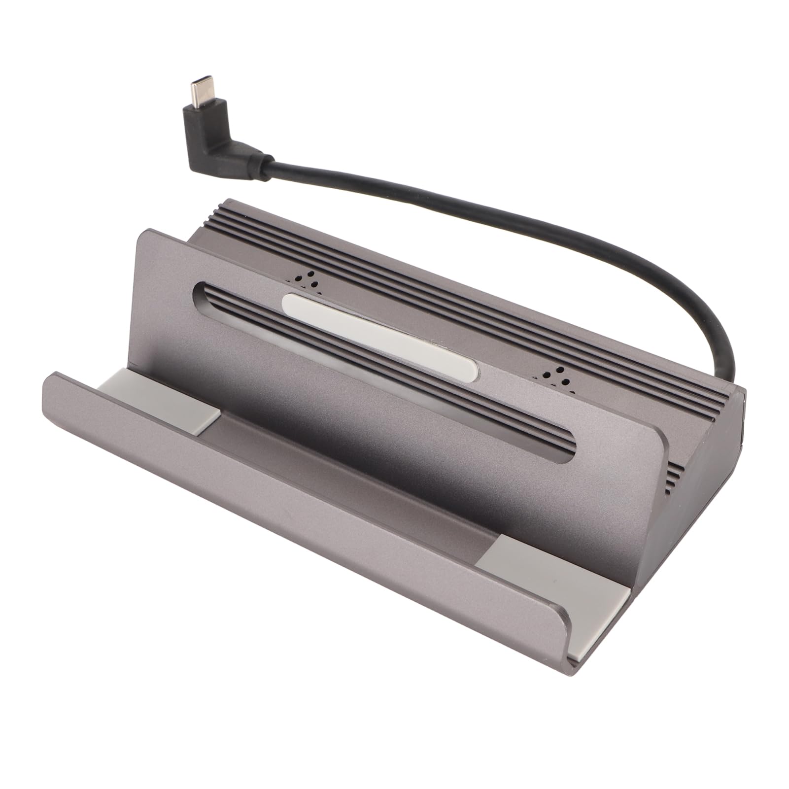 Docking Station USB C per Steam Deck 6 in 1 Hub di Ricarica Compatto e Veloce per Giochi Lega di Alluminio Grigio 1 unità