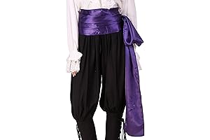 Purple Medieval and Renaissance Halloween Sash