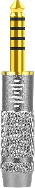 Geekria Apollo symetryczna wtyczka 4,4 mm do gniazda symetrycznego 3,5 mm, pozłacany adapter, kompatybilny z Sony NW-ZX300A, NW-WM1A, NW-WM1Z, PHA-2A, TA-ZH1ES Audio Player, DAP