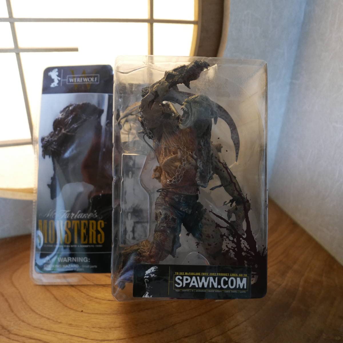 新品　ウェアウルフ　マクファーレン ,モンスターズ　WereWolf McFarlane Monsters Action Figure Series 1: Werewolf - Walmart.com