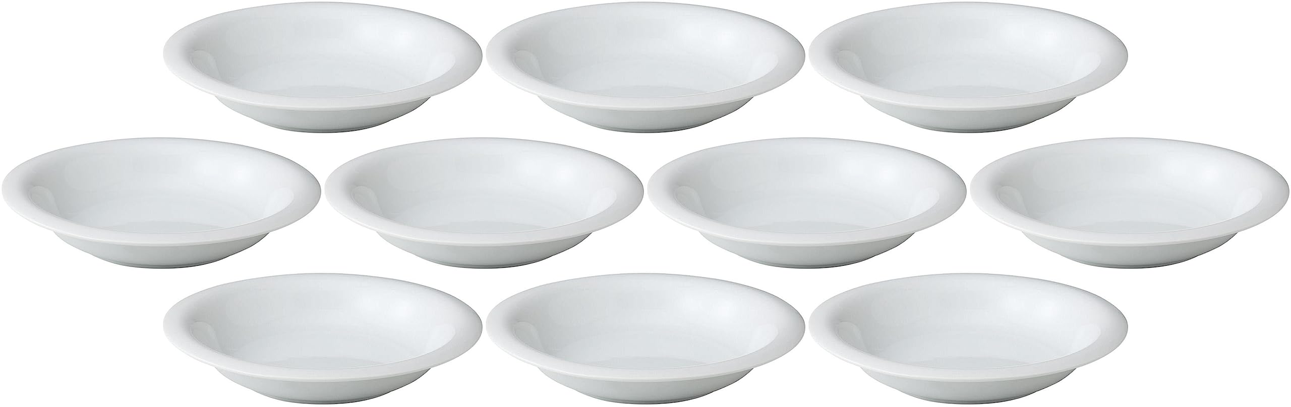 Amazon.co.jp: 10個セット ホワイトアルト 23cmスープ [23.2