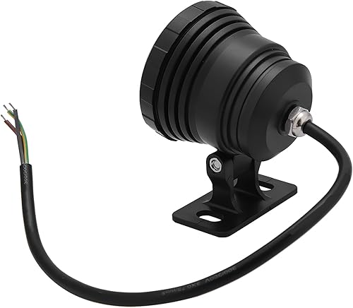 Miniatura 5 de Jonlaki RGB LED Underwater Lights Multicolor Outdoor Garden with Remote Controller 12V () (Black Plastic Coated Aluminum)