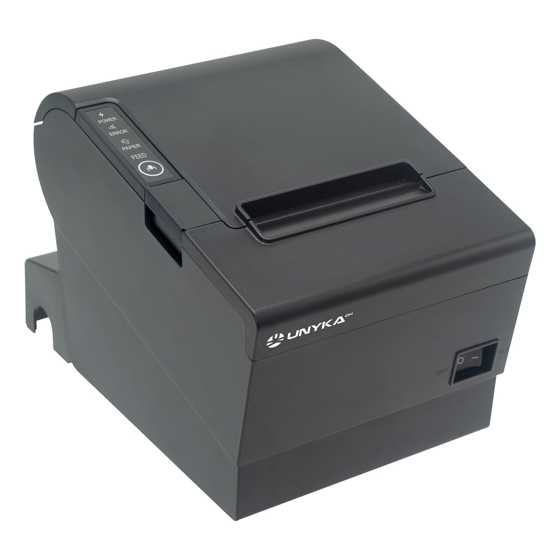 Unykach Impresora Térmica Tickets POS6 Bluetooth con Corte Automático, Conexiones USB, RJ12, RJ11, Compatible con Windows, Mac, Linux, Android, JPOS, OPOS, ChromeOS (NO Compatible iPad)