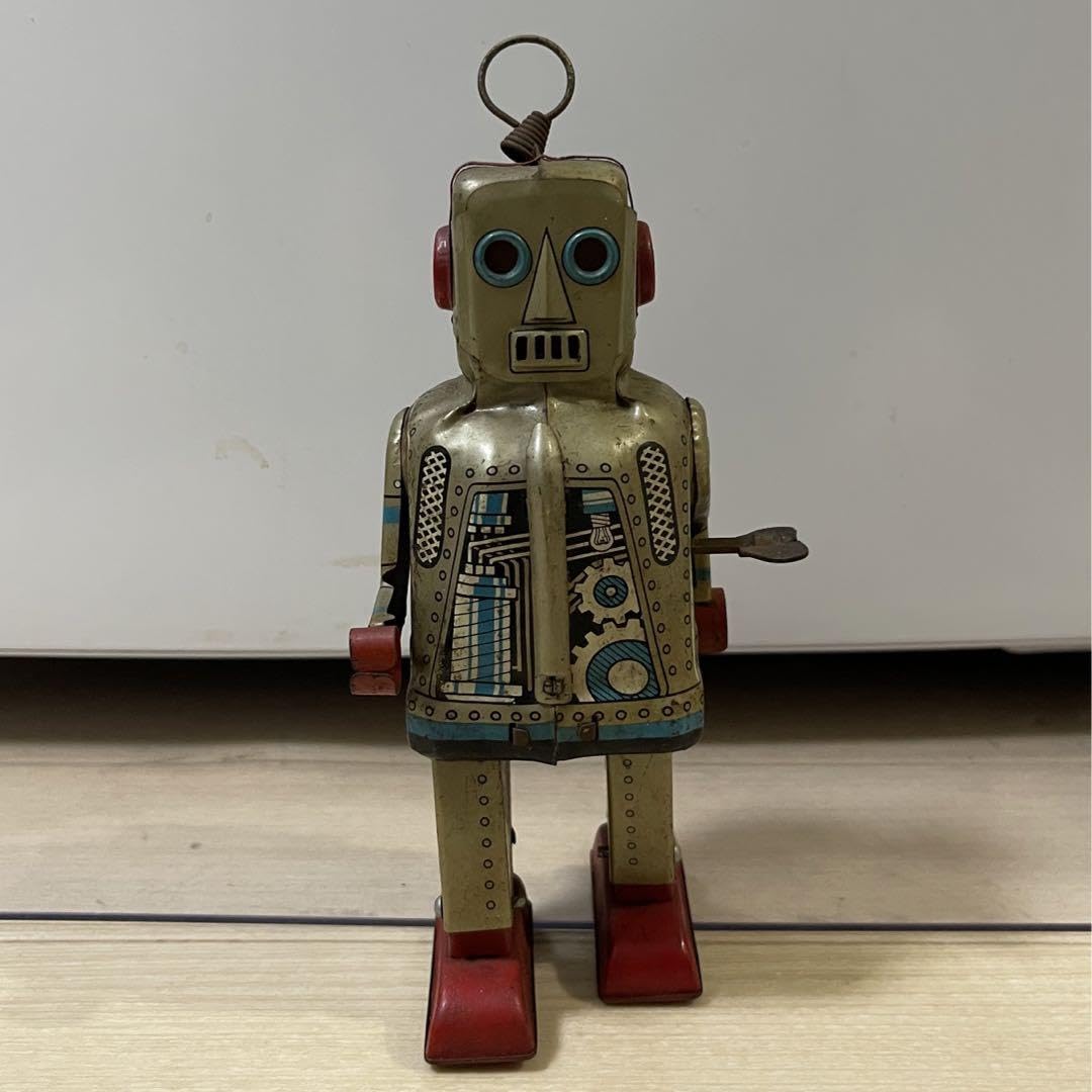 Amazon.co.jp: スパーキーロボット KO製 古屋 ブリキ ビンテージ 